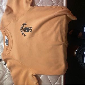 Bathing Ape long sleeve crew neck